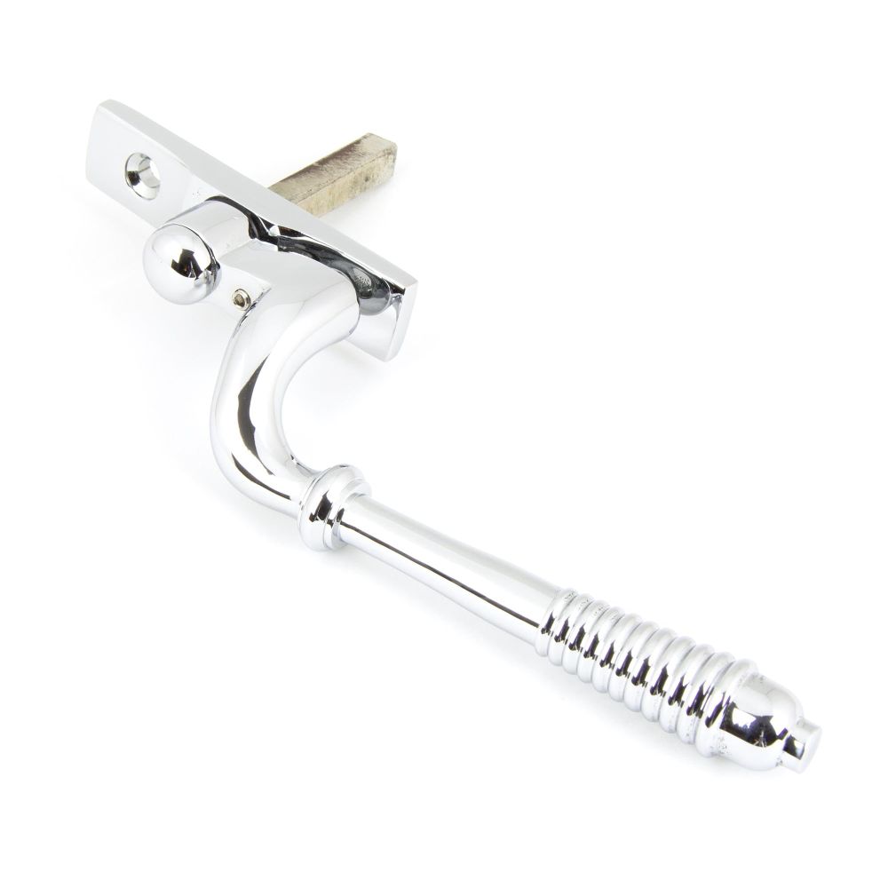 From The Anvil - Polished Chrome Reeded Espag - LH | Sku. 90332 | Trade Door Handles.