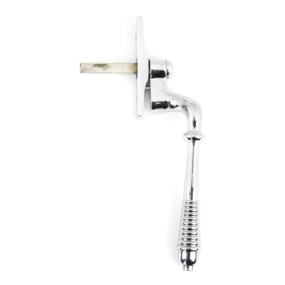 From The Anvil - Polished Chrome Reeded Espag - LH | Sku. 90332 | Trade Door Handles.