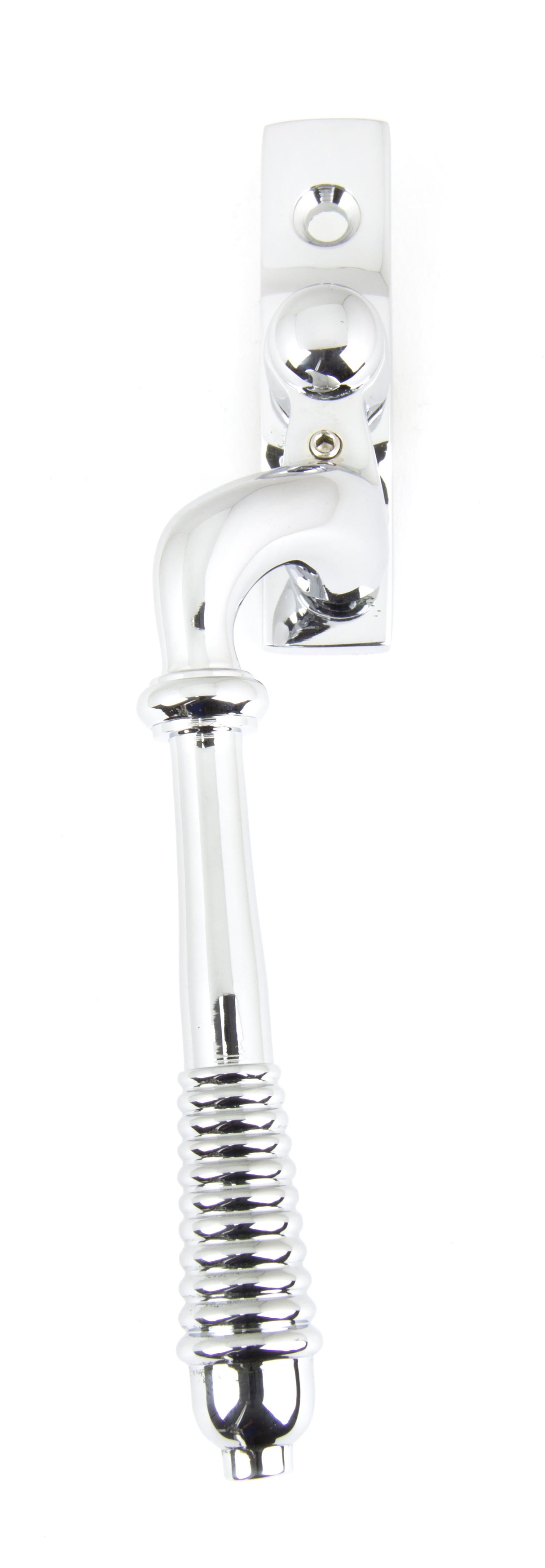 From The Anvil - Polished Chrome Reeded Espag - LH | Sku. 90332 | Trade Door Handles.