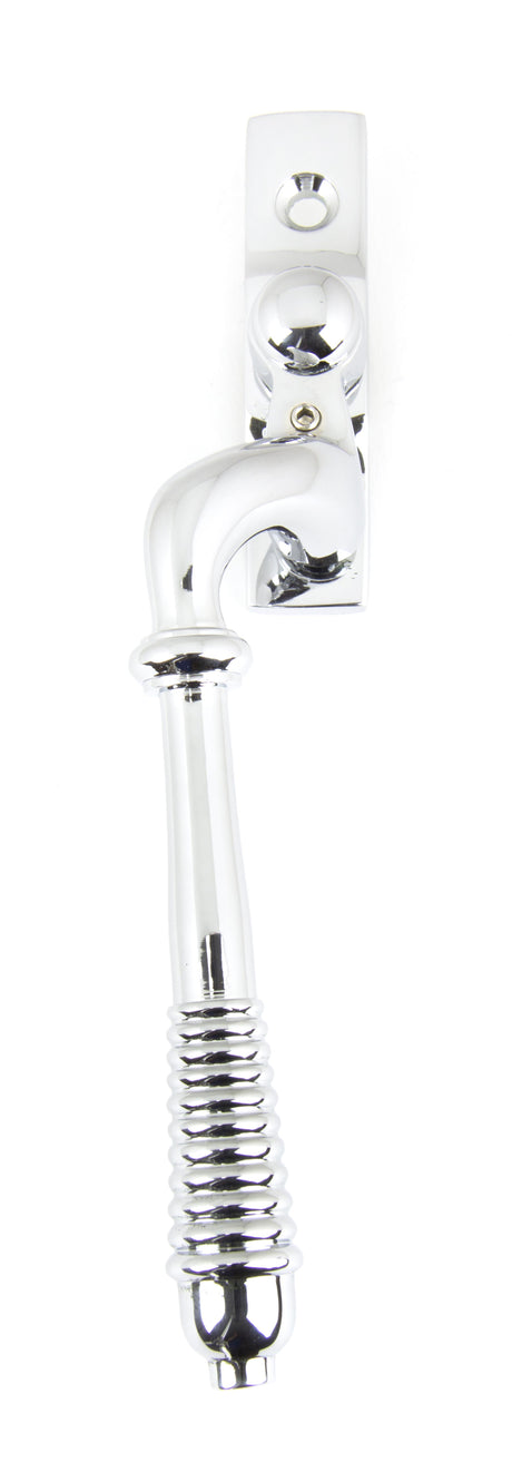 From The Anvil - Polished Chrome Reeded Espag - LH | Sku. 90332 | Trade Door Handles.
