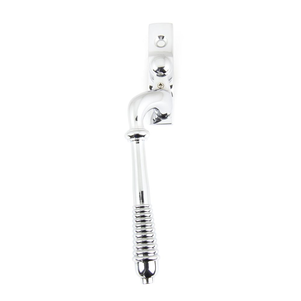 From The Anvil - Polished Chrome Reeded Espag - LH | Sku. 90332 | Trade Door Handles.