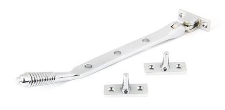 From The Anvil - Polished Chrome 8" Reeded Stay | Sku. 90333 | Trade Door Handles.