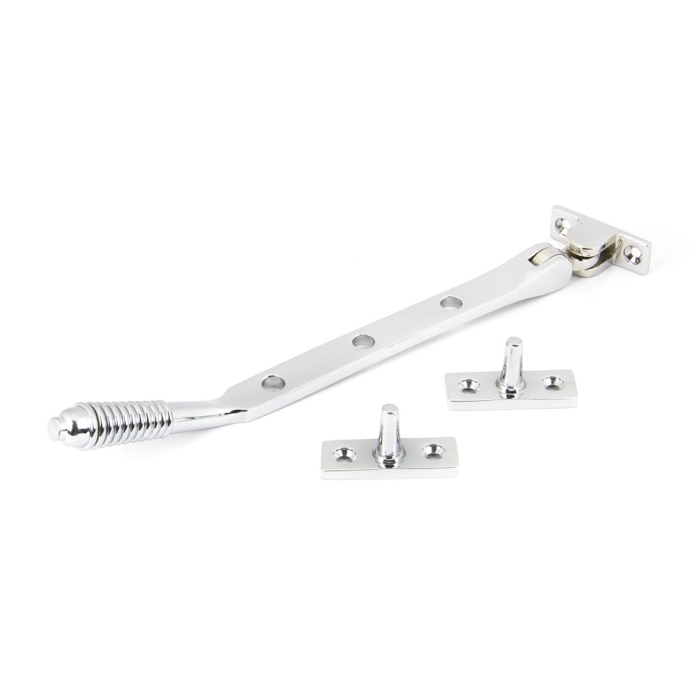 From The Anvil - Polished Chrome 8" Reeded Stay | Sku. 90333 | Trade Door Handles.