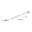 From The Anvil - Polished Chrome 10" Reeded Stay | Sku. 90334 | Trade Door Handles.
