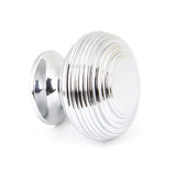 From The Anvil - Polished Chrome Beehive Cabinet Knob 40mm | Sku. 90336 | Trade Door Handles.