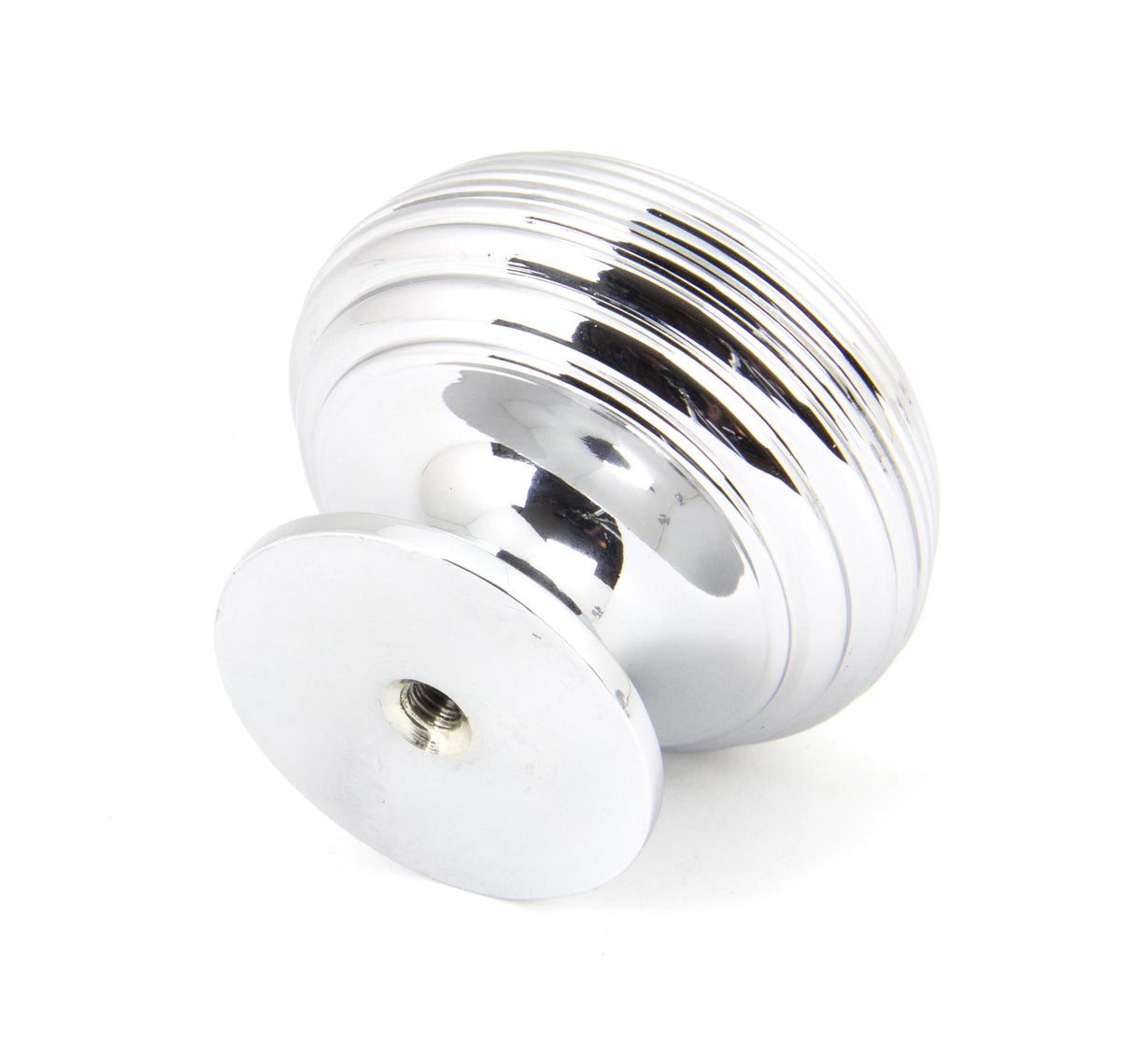 From The Anvil - Polished Chrome Beehive Cabinet Knob 40mm | Sku. 90336 | Trade Door Handles.