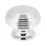 From The Anvil - Polished Chrome Beehive Cabinet Knob 40mm | Sku. 90336 | Trade Door Handles.