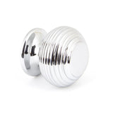 From The Anvil - Polished Chrome Beehive Cabinet Knob 30mm | Sku. 90337 | Trade Door Handles.