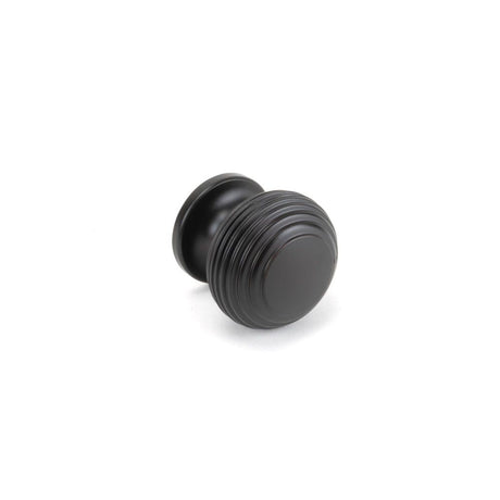 From The Anvil - Aged Bronze Beehive Cabinet Knob 30mm | Sku. 90339 | Trade Door Handles.