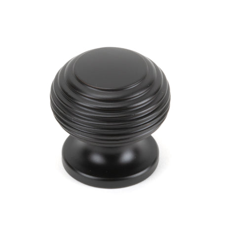 From The Anvil - Aged Bronze Beehive Cabinet Knob 30mm | Sku. 90339 | Trade Door Handles.