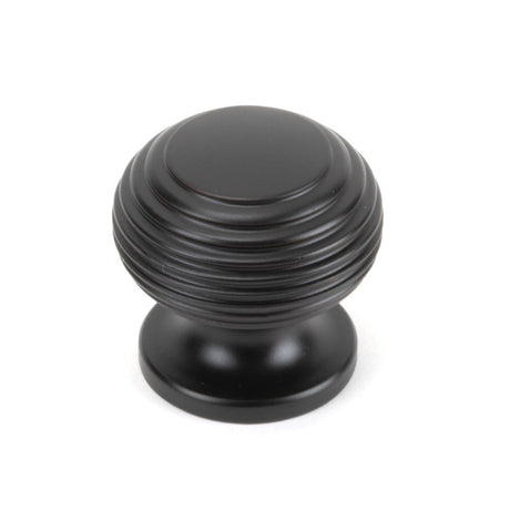 From The Anvil - Aged Bronze Beehive Cabinet Knob 30mm | Sku. 90339 | Trade Door Handles.