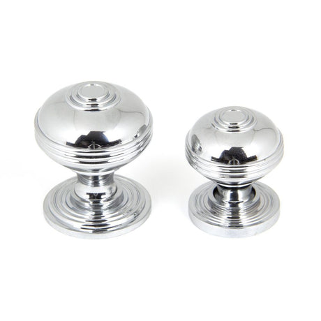 From The Anvil - Polished Chrome Prestbury Cabinet Knob 38mm | Sku. 90340 | Trade Door Handles.