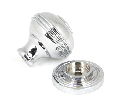 From The Anvil - Polished Chrome Prestbury Cabinet Knob 32mm | Sku. 90341 | Trade Door Handles.