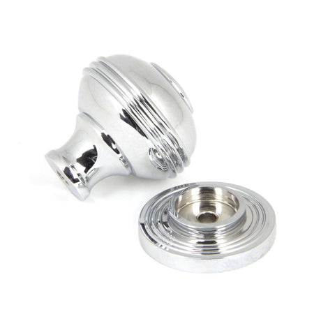 From The Anvil - Polished Chrome Prestbury Cabinet Knob 32mm | Sku. 90341 | Trade Door Handles.