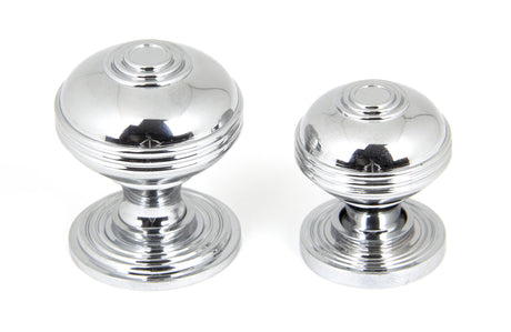 From The Anvil - Polished Chrome Prestbury Cabinet Knob 32mm | Sku. 90341 | Trade Door Handles.