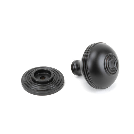 From The Anvil - Aged Bronze Prestbury Cabinet Knob 38mm | Sku. 90342 | Trade Door Handles.