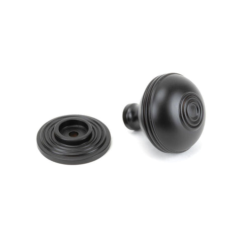From The Anvil - Aged Bronze Prestbury Cabinet Knob 38mm | Sku. 90342 | Trade Door Handles.
