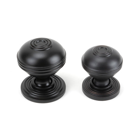 From The Anvil - Aged Bronze Prestbury Cabinet Knob 38mm | Sku. 90342 | Trade Door Handles.