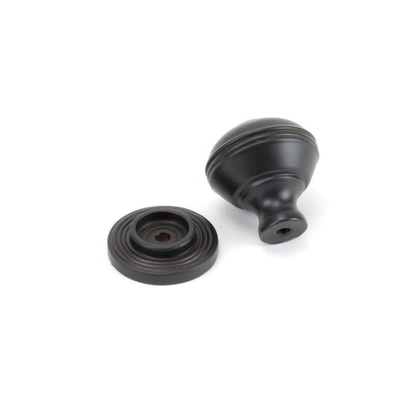 From The Anvil - Aged Bronze Prestbury Cabinet Knob 32mm | Sku. 90343 | Trade Door Handles.