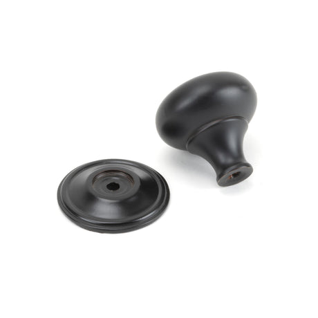 From The Anvil - Aged Bronze Mushroom Cabinet Knob 38mm | Sku. 90344 | Trade Door Handles.