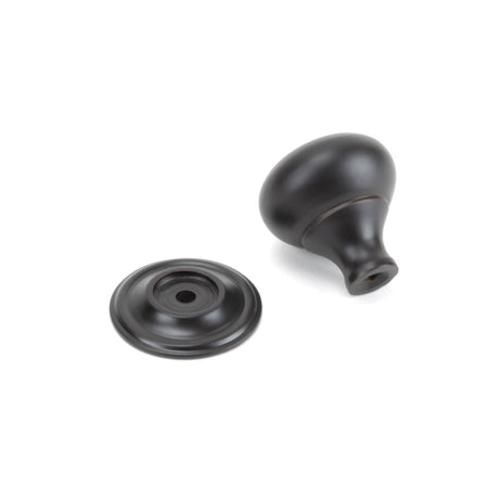 From The Anvil - Aged Bronze Mushroom Cabinet Knob 32mm | Sku. 90345 | Trade Door Handles.