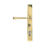 From The Anvil - Aged Brass Avon Slimline Lever Espag. Lock Set | Sku. 90354 | Trade Door Handles.