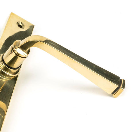 From The Anvil - Aged Brass Avon Slimline Lever Espag. Lock Set | Sku. 90354 | Trade Door Handles.