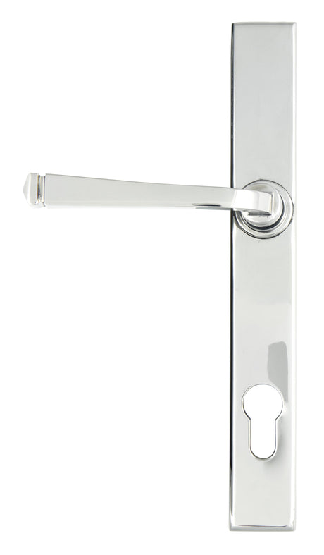 From The Anvil - Polished Chrome Avon Slimline Lever Espag. Lock Set | Sku. 90355 | Trade Door Handles.