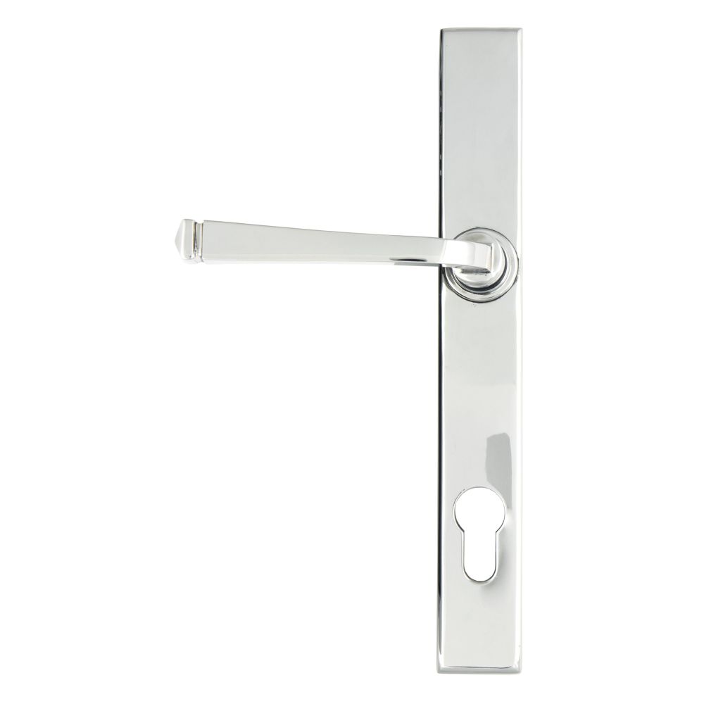 From The Anvil - Polished Chrome Avon Slimline Lever Espag. Lock Set | Sku. 90355 | Trade Door Handles.