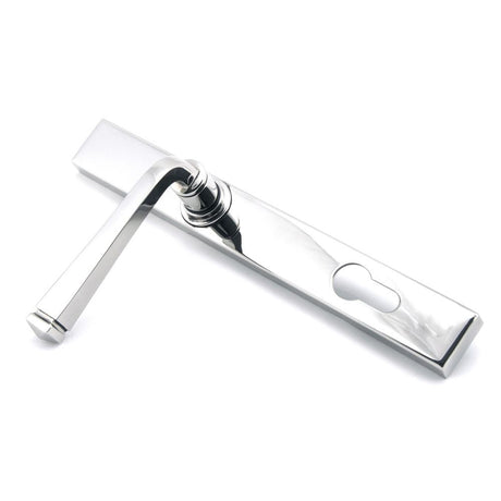 From The Anvil - Polished Chrome Avon Slimline Lever Espag. Lock Set | Sku. 90355 | Trade Door Handles.
