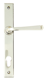 From The Anvil - Polished Nickel Avon Slimline Lever Espag. Lock Set | Sku. 90356 | Trade Door Handles.