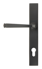 From The Anvil - Aged Bronze Avon Slimline Lever Espag. Lock Set | Sku. 90357 | Trade Door Handles.
