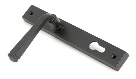 From The Anvil - Aged Bronze Avon Slimline Lever Espag. Lock Set | Sku. 90357 | Trade Door Handles.