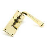 From The Anvil - Aged Brass Avon Lever Lock Set | Sku. 90358 | Trade Door Handles.