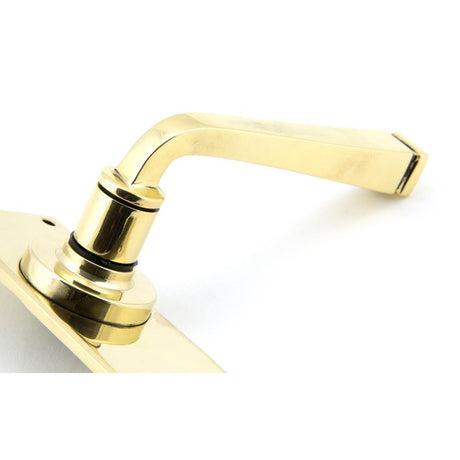 From The Anvil - Aged Brass Avon Lever Lock Set | Sku. 90358 | Trade Door Handles.