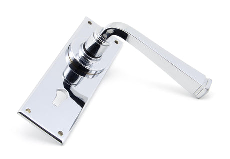 From The Anvil - Polished Chrome Avon Lever Lock Set | Sku. 90359 | Trade Door Handles.