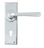 From The Anvil - Polished Chrome Avon Lever Lock Set | Sku. 90359 | Trade Door Handles.