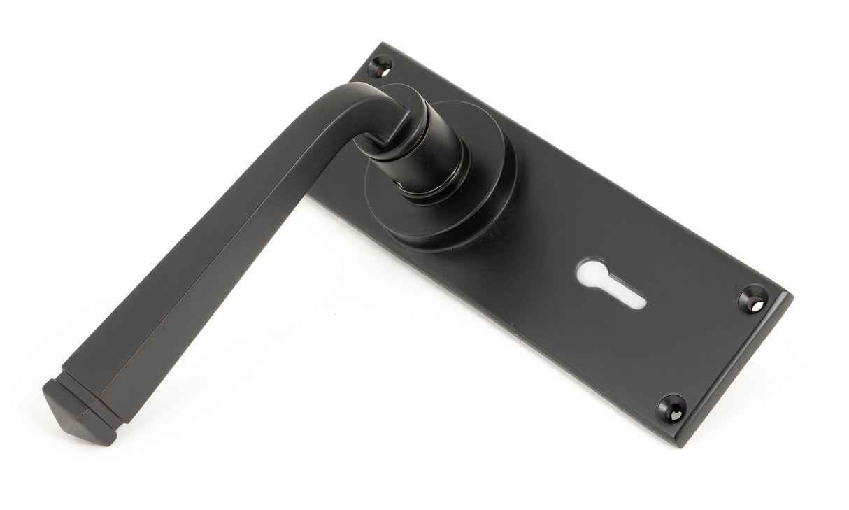From The Anvil - Aged Bronze Avon Lever Lock Set | Sku. 90361 | Trade Door Handles.