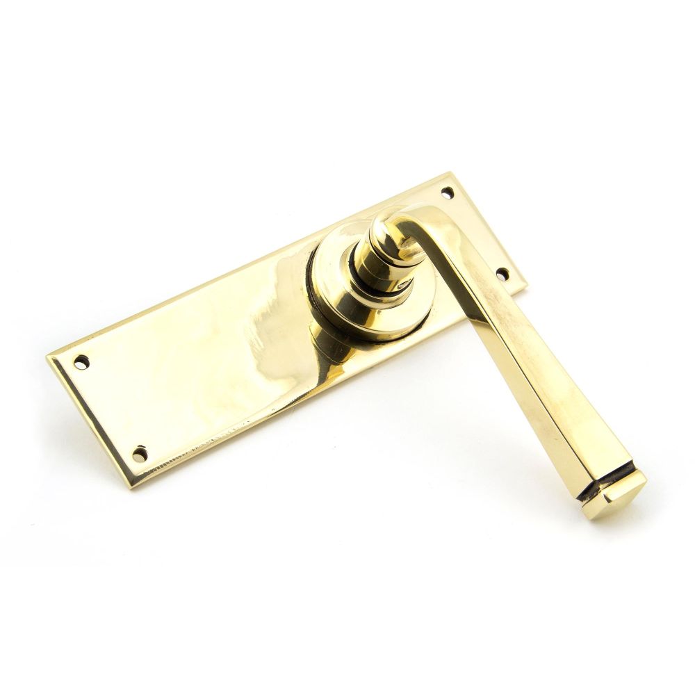 From The Anvil - Aged Brass Avon Lever Latch Set | Sku. 90362 | Trade Door Handles.