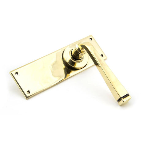 From The Anvil - Aged Brass Avon Lever Latch Set | Sku. 90362 | Trade Door Handles.