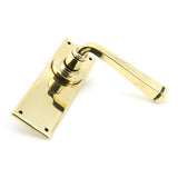 From The Anvil - Aged Brass Avon Lever Latch Set | Sku. 90362 | Trade Door Handles.