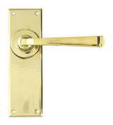 From The Anvil - Aged Brass Avon Lever Latch Set | Sku. 90362 | Trade Door Handles.