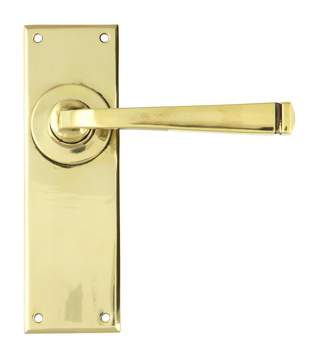 From The Anvil - Aged Brass Avon Lever Latch Set | Sku. 90362 | Trade Door Handles.