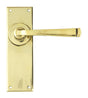 From The Anvil - Aged Brass Avon Lever Latch Set | Sku. 90362 | Trade Door Handles.