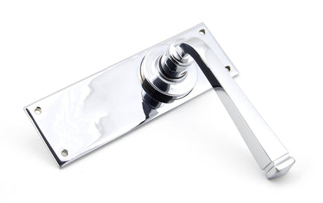 From The Anvil - Polished Chrome Avon Lever Latch Set | Sku. 90363 | Trade Door Handles.