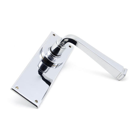 From The Anvil - Polished Chrome Avon Lever Latch Set | Sku. 90363 | Trade Door Handles.