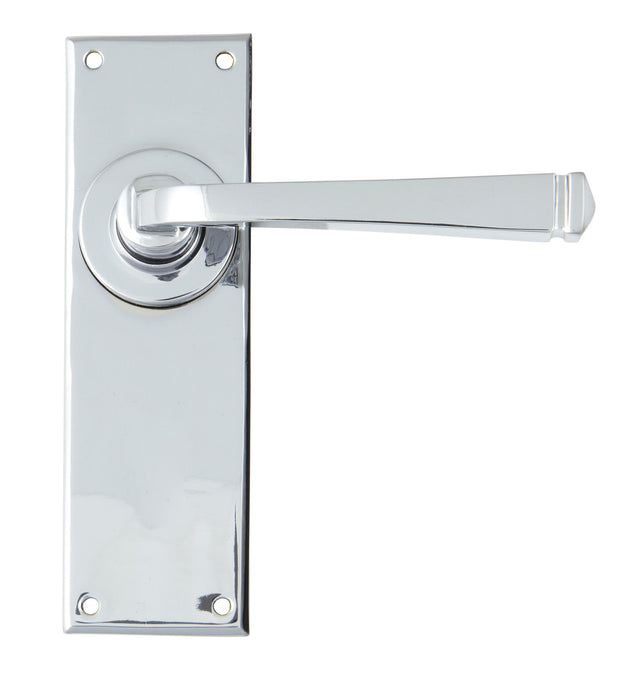 From The Anvil - Polished Chrome Avon Lever Latch Set | Sku. 90363 | Trade Door Handles.