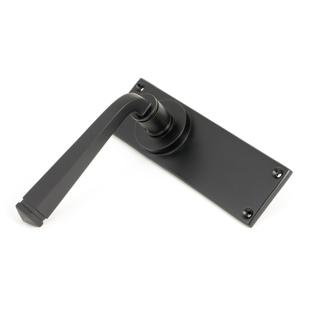 From The Anvil - Aged Bronze Avon Lever Latch Set | Sku. 90365 | Trade Door Handles.