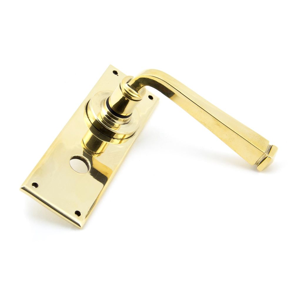 From The Anvil - Aged Brass Avon Lever Bathroom Set | Sku. 90366 | Trade Door Handles.