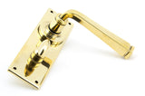 From The Anvil - Aged Brass Avon Lever Bathroom Set | Sku. 90366 | Trade Door Handles.